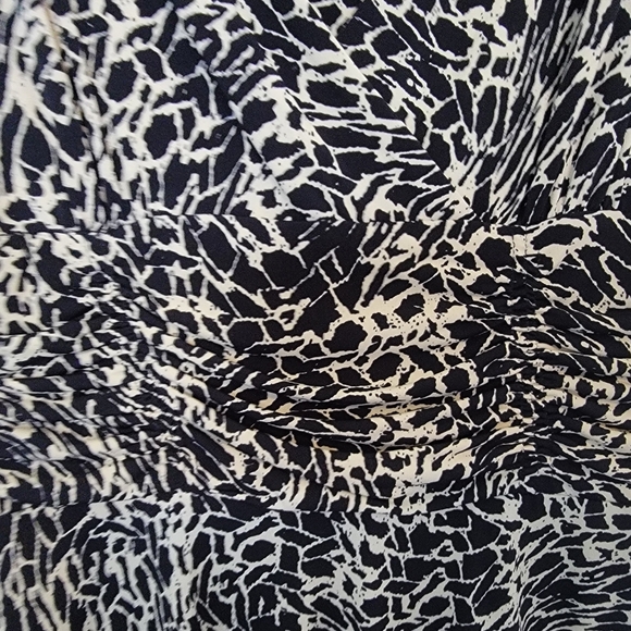 D.J. Summers cream and black dress. - Picture 7 of 8